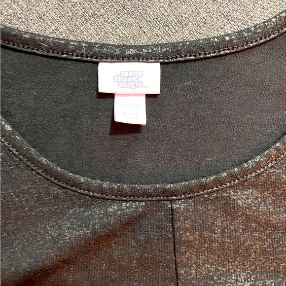 More Than Magic Girls Twist Front Metallic Effect Tank Top Size Large (10/12) - Picture 4 of 5